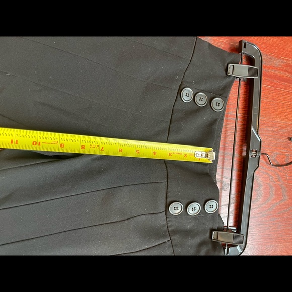 Lvl x Bell Bottom Black Pleated Dress Pants S (2) - Picture 4 of 11